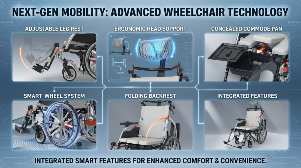 Hailuo_Image_帮我生成一张把这六张图合拼，表达新技术属性，用英文表达，做成_495586323315761159