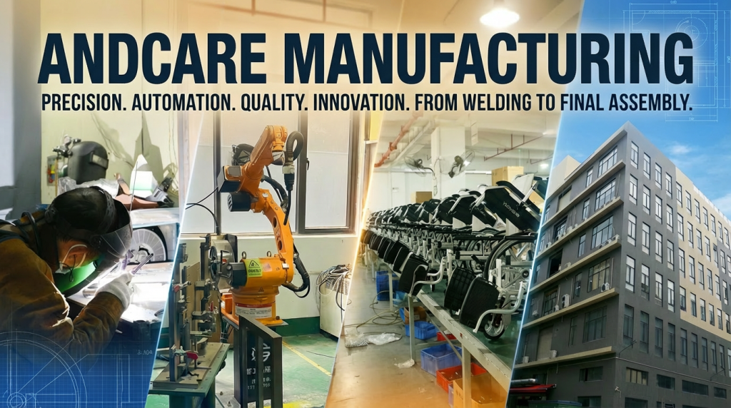 Hailuo_Image_帮我生成一张把这四张图合拼，表达工厂属性，用英文表达，做成横_495584105002881031