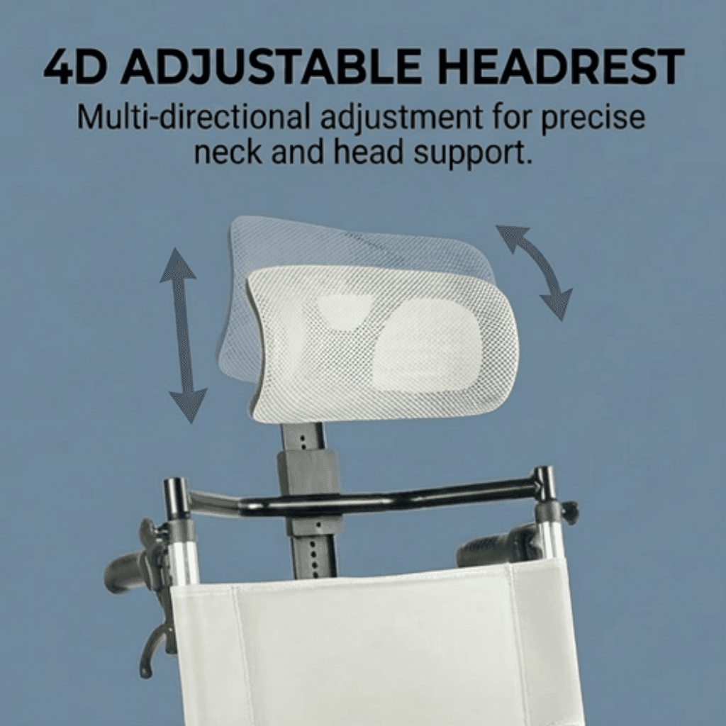AndCare China Real Factory AC606LGC multi-angle view showing aluminum frame structure Aluminum 3-in-1 Manual Wheelchair Amazon Hot Selling Supplier OEM Wholesale ISO 13485 CE FDA