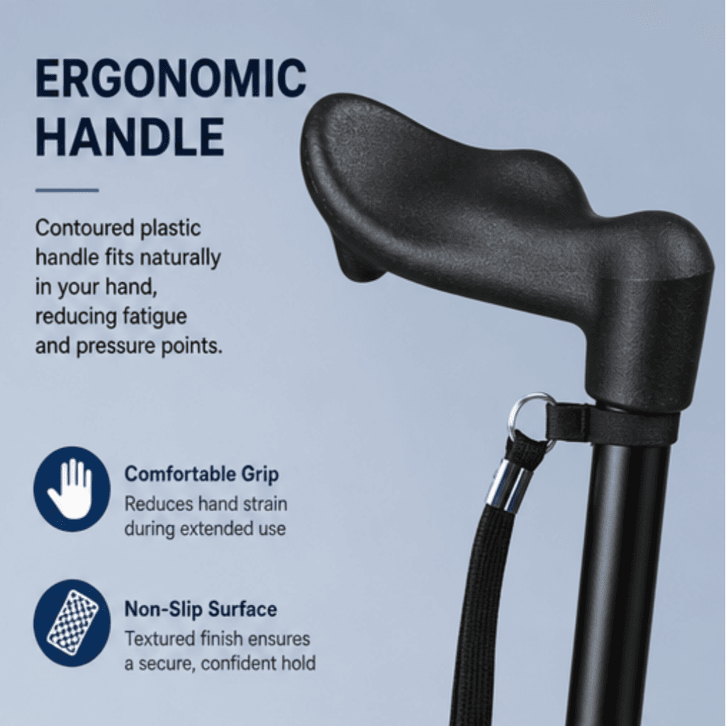 AndCare AC833L4 China Real Factory Aluminum Walking Cane Ergonomic T-Handle Amazon Hot Selling Supplier Manufacturer OEM Wholesale ISO 13485 CE FDA