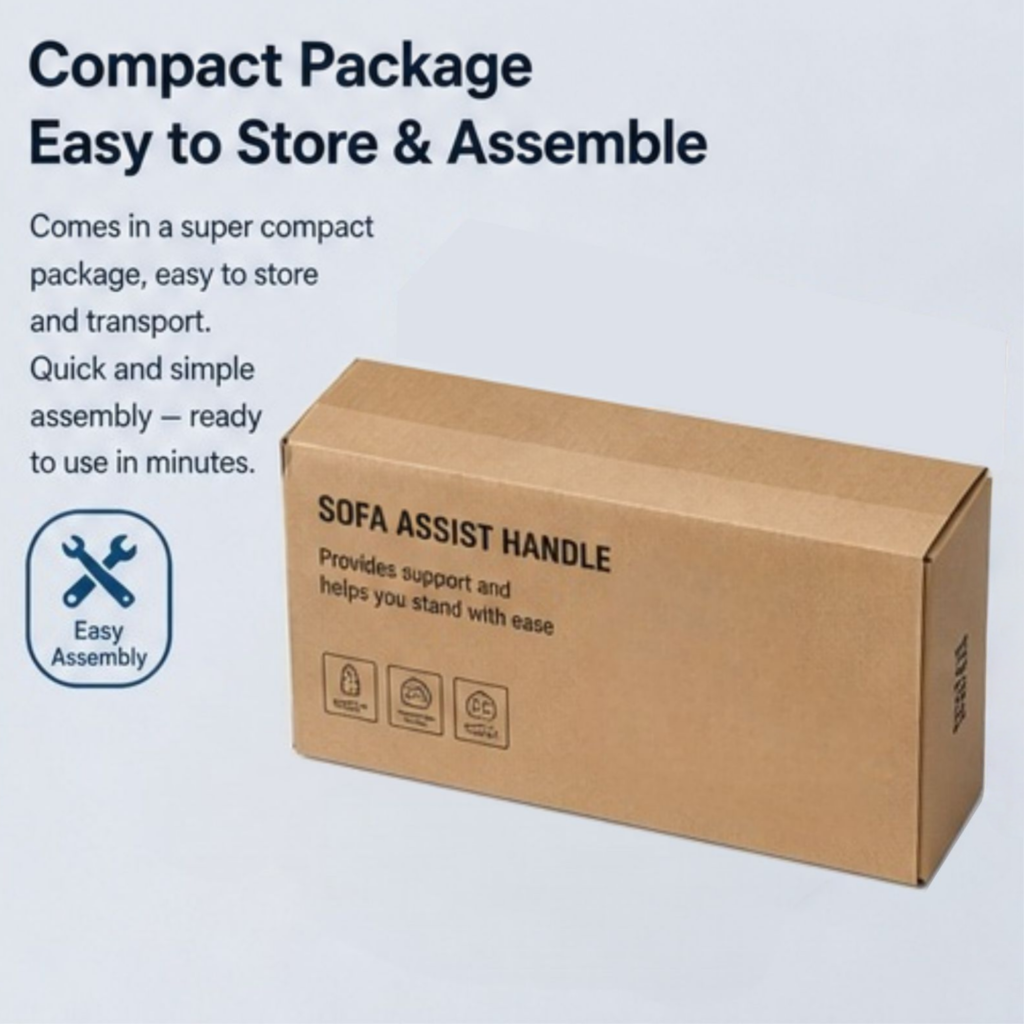 AndCare China Real Factory AC220L compact package easy to store and assemble Aluminum Sofa Assist Arm Amazon Hot Selling Supplier OEM Wholesale ISO 13485 CE FDA