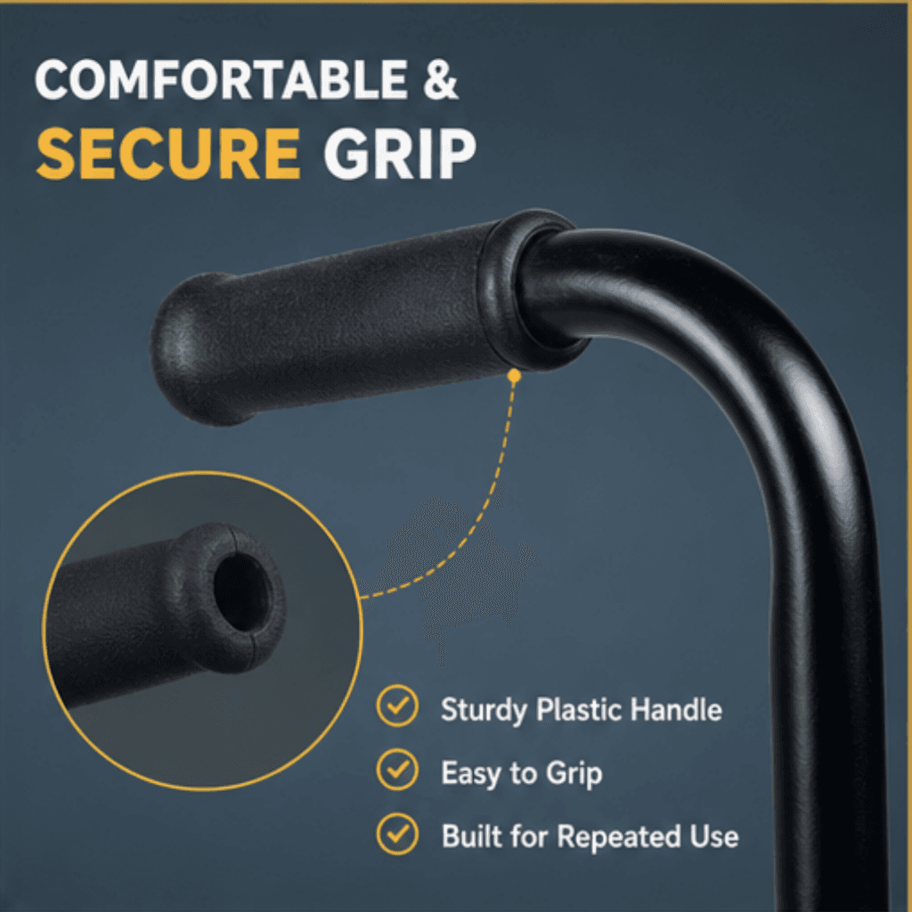 AndCare China Real Factory AC221 comfortable and secure grip sturdy plastic handle Steel Sofa Armrest Amazon Hot Selling Supplier OEM Wholesale ISO 13485 CE FDA
