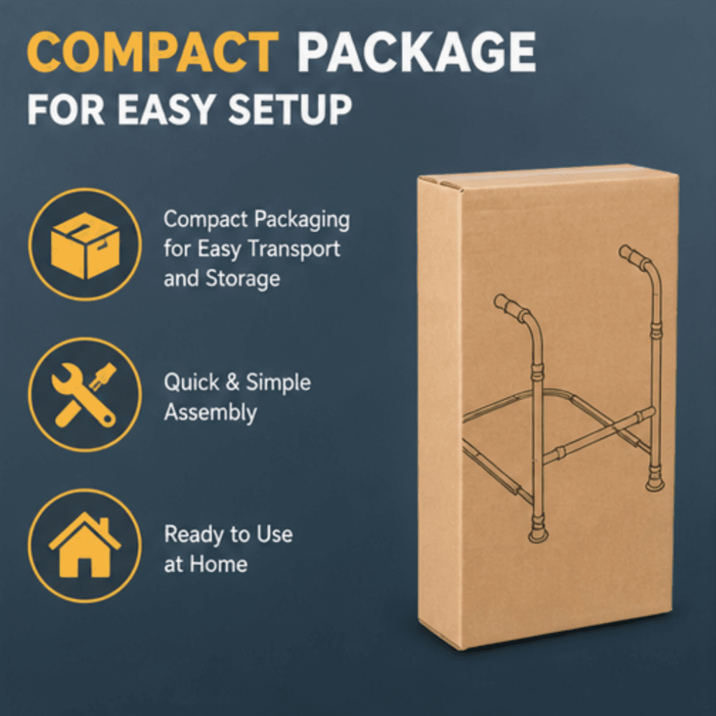AndCare China Real Factory AC221 compact package for easy setup Steel Sofa Armrest Amazon Hot Selling Supplier OEM Wholesale ISO 13485 CE FDA