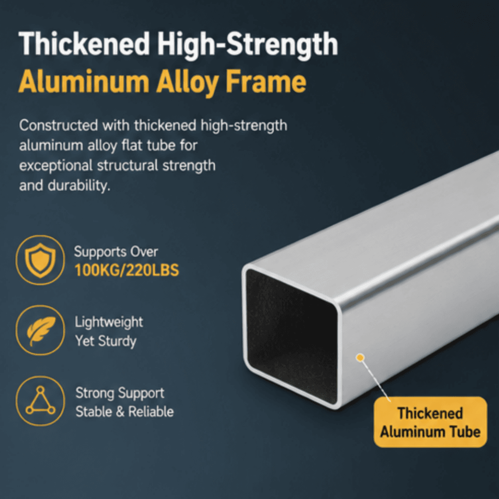 AndCare China Real Factory AC223L thickened high-strength aluminum alloy frame 100kg Aluminum Stair Handrail (2-in-1) Amazon Hot Selling Supplier OEM Wholesale ISO 13485 CE FDA