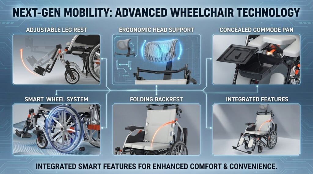 AndCare advanced wheelchair series brochure