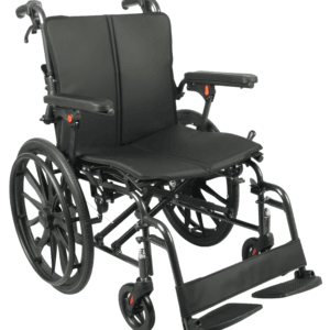 Ergonomic Manual Wheelchair, Puncture Proof Wheelchair, Foldable Mobility Aid